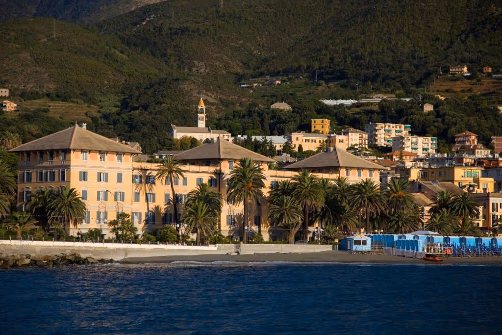 Ślub w Ligurii. Grand Hotel Arenzano. Zdjęcie 3