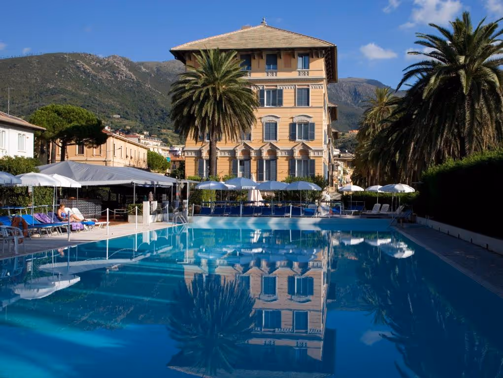 Ślub w Ligurii. Grand Hotel Arenzano. Zdjęcie 4