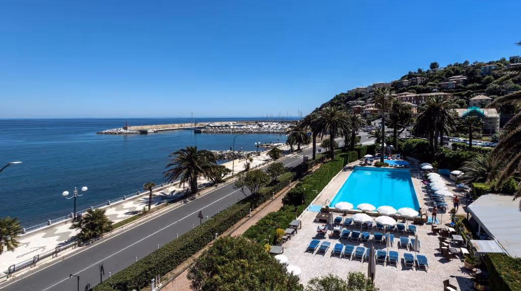 Ślub w Ligurii. Grand Hotel Arenzano. Zdjęcie 6