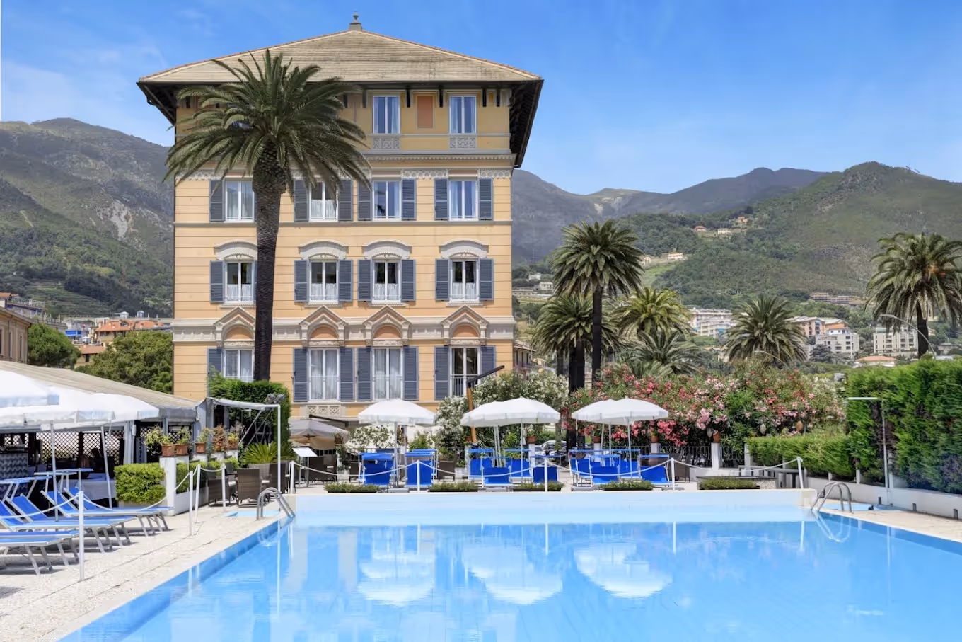 Ślub w Ligurii. Grand Hotel Arenzano. Zdjęcie 9