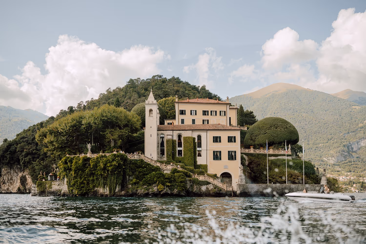 Ślub nad Jeziorem Como. Villa Balbianello. Zdjęcie 1