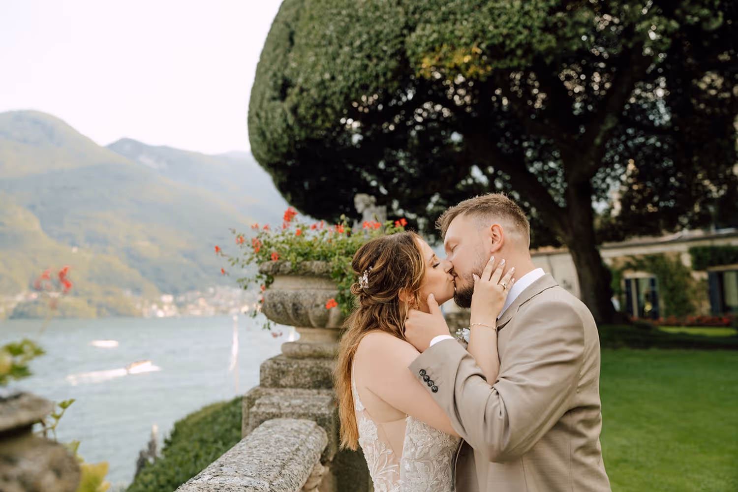 Ślub nad Jeziorem Como. Villa Balbianello. Zdjęcie 2