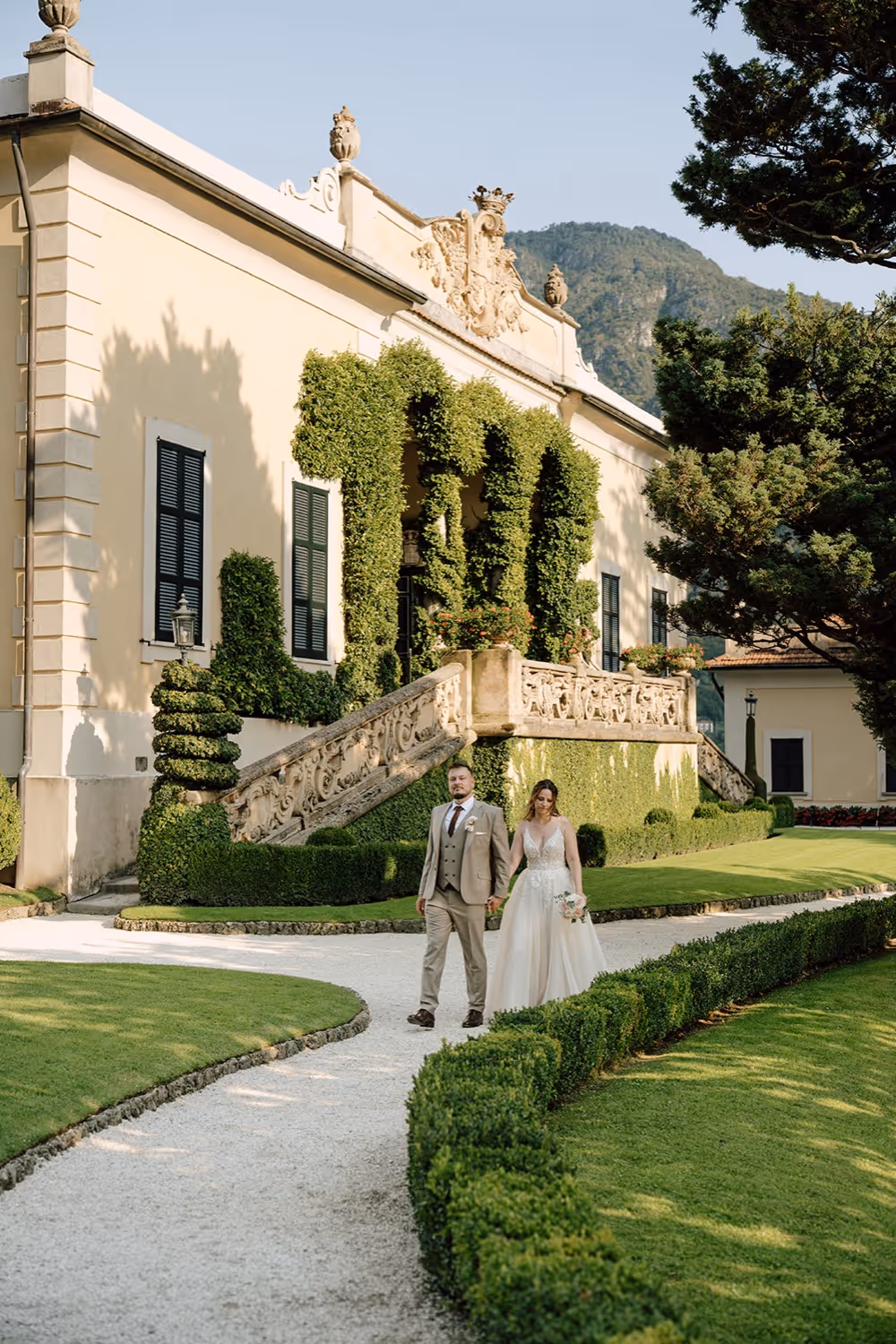 Ślub nad Jeziorem Como. Villa Balbianello. Zdjęcie 3