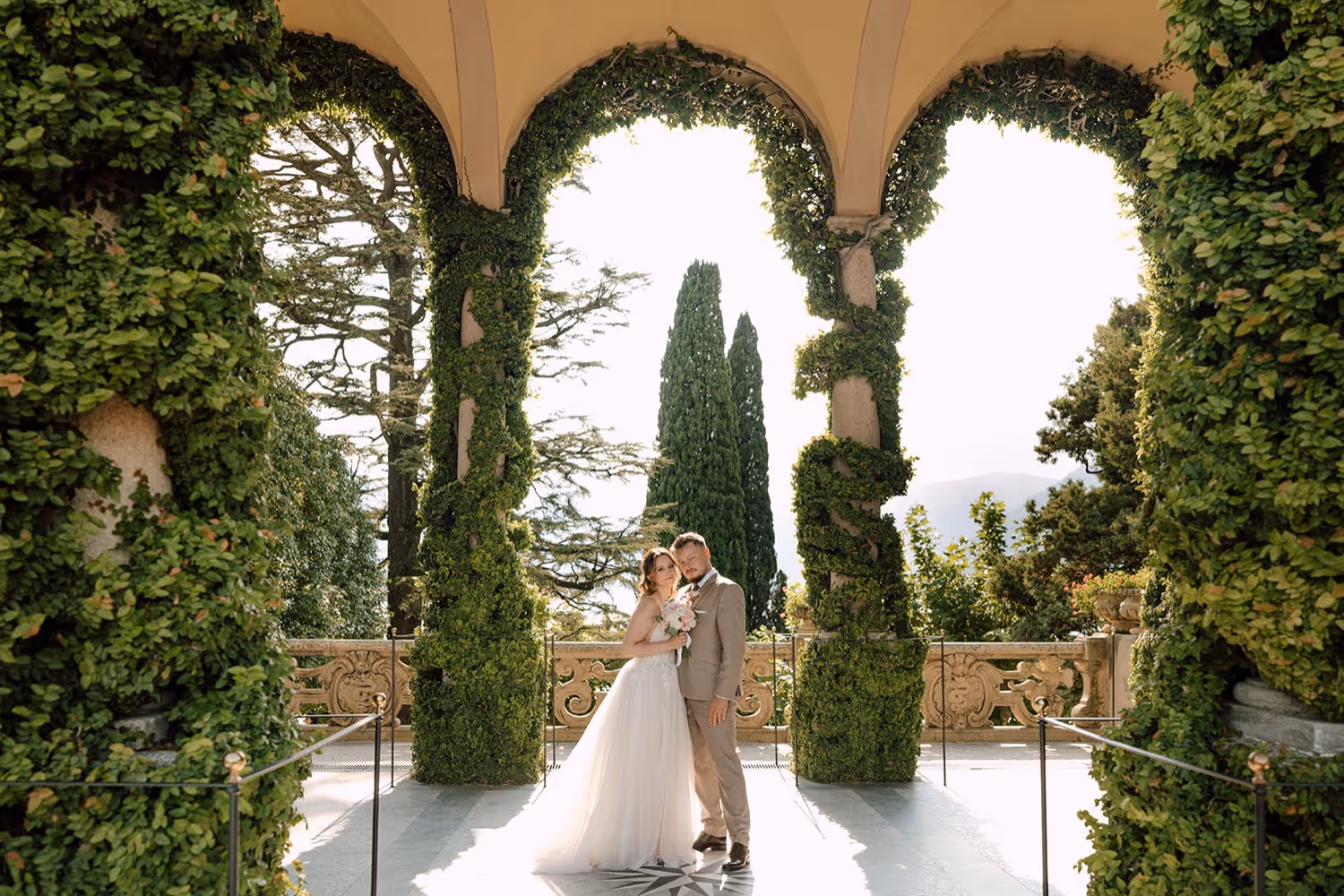 Ślub nad Jeziorem Como. Villa Balbianello. Zdjęcie 15