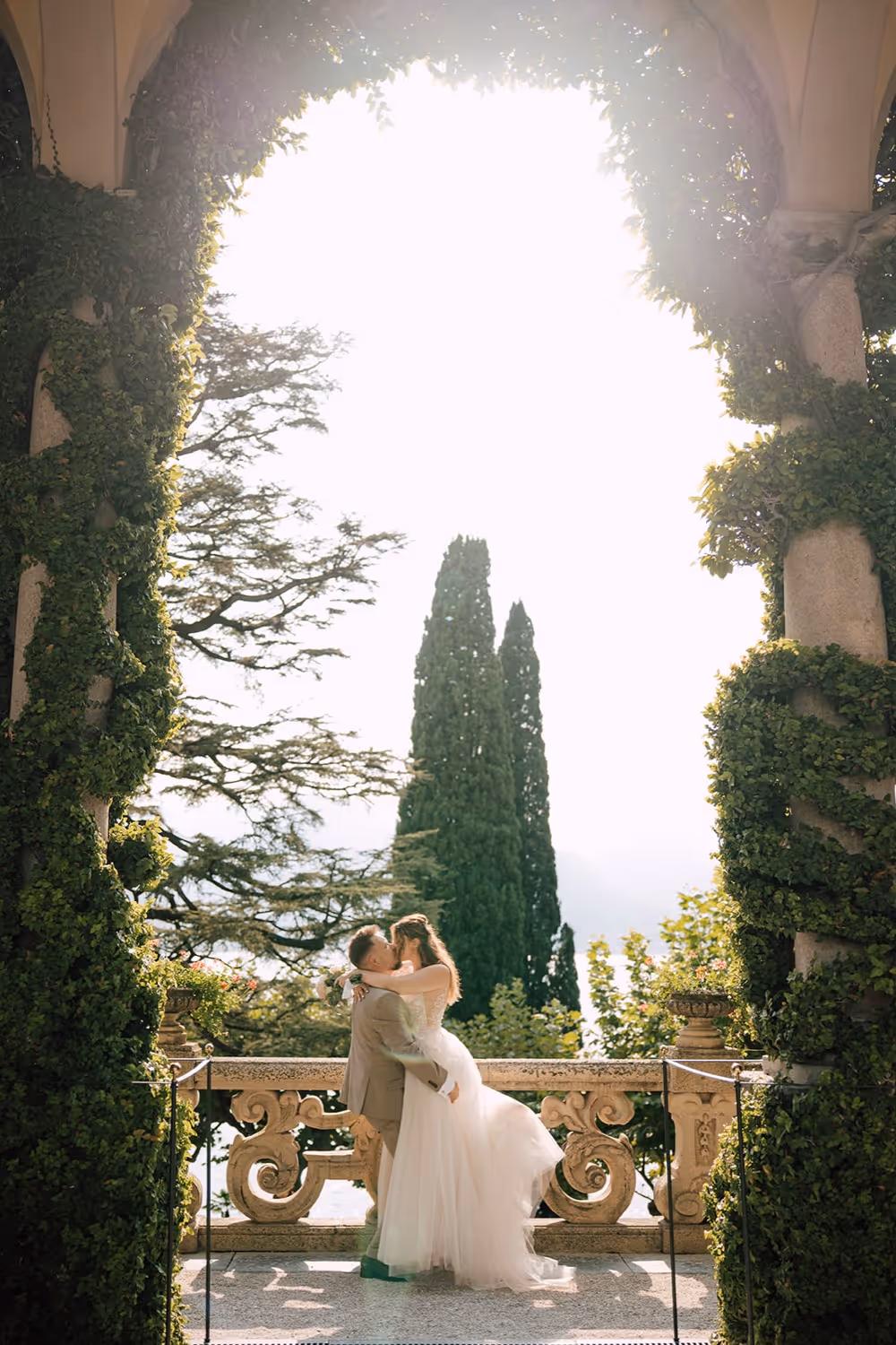 Ślub nad Jeziorem Como. Villa Balbianello. Zdjęcie 17