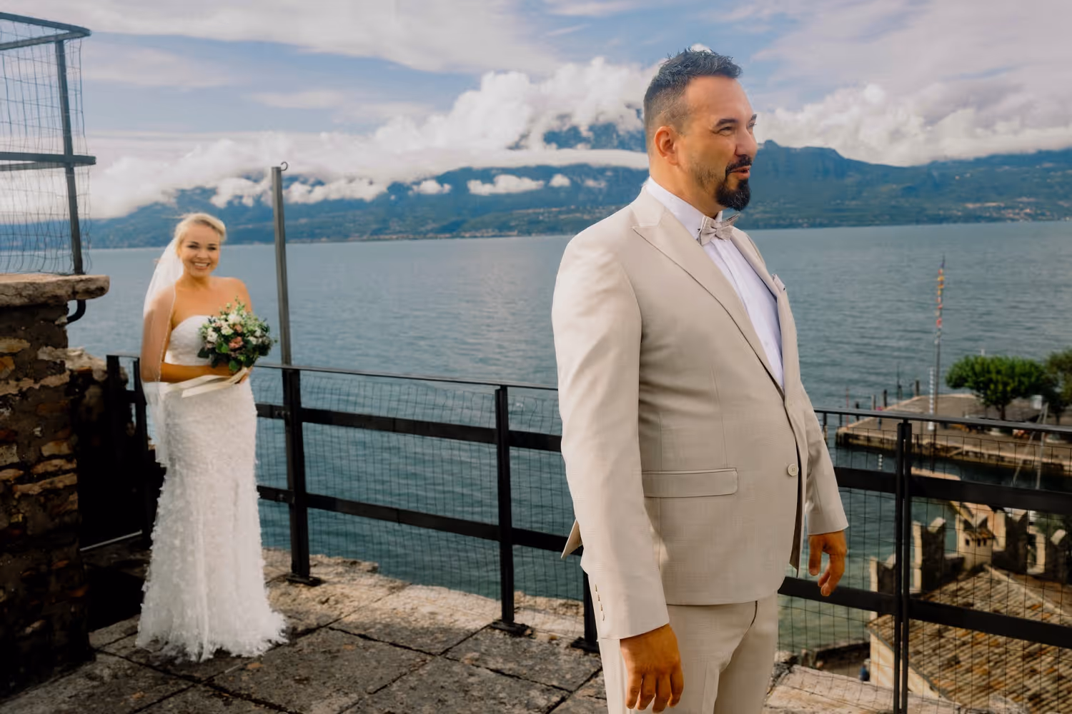 Ślub nad Jeziorem Garda. Miejsce 4. Zdjęcie 1