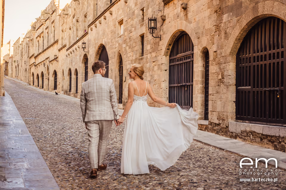 Ślub w Grecji - Rodos. Zdjęcie nr. 17