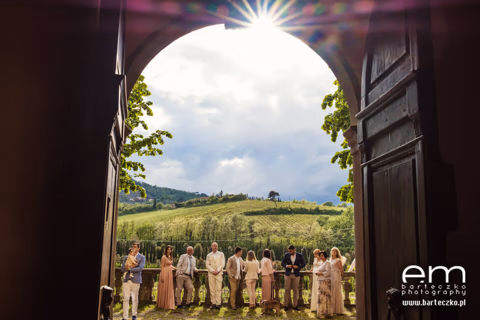 Ślub we Włoszech - Toskania. Zdjęcie nr. 81