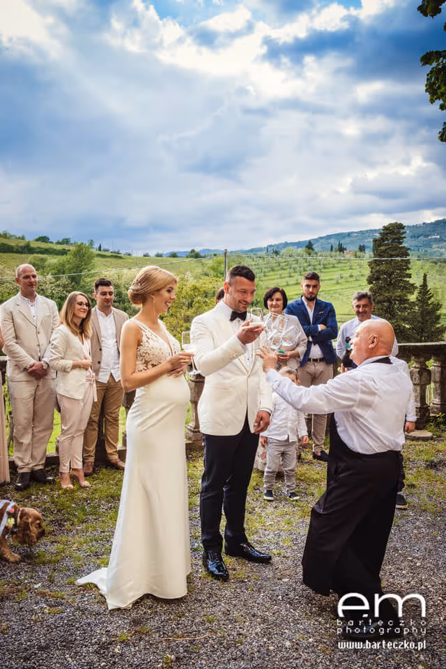 Ślub we Włoszech - Toskania. Zdjęcie nr. 84