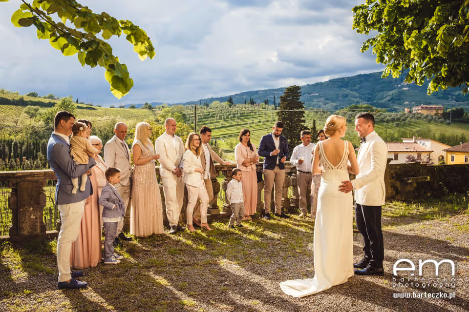 Ślub we Włoszech - Toskania. Zdjęcie nr. 86