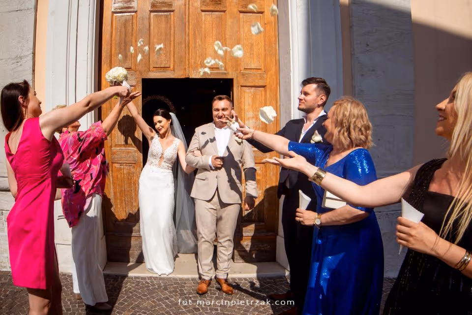 Ślub we Włoszech - Jezioro Garda. Zdjęcie nr. 50