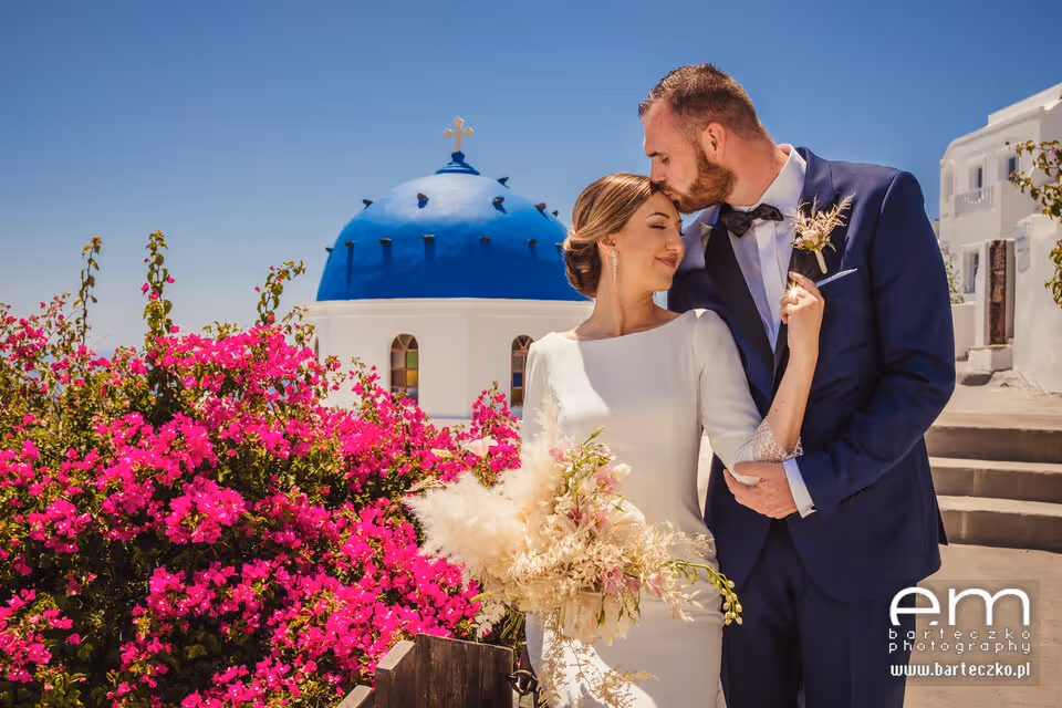 Ślub w Grecji - Santorini. Taras nr. 5. Zdjęcie nr. 11