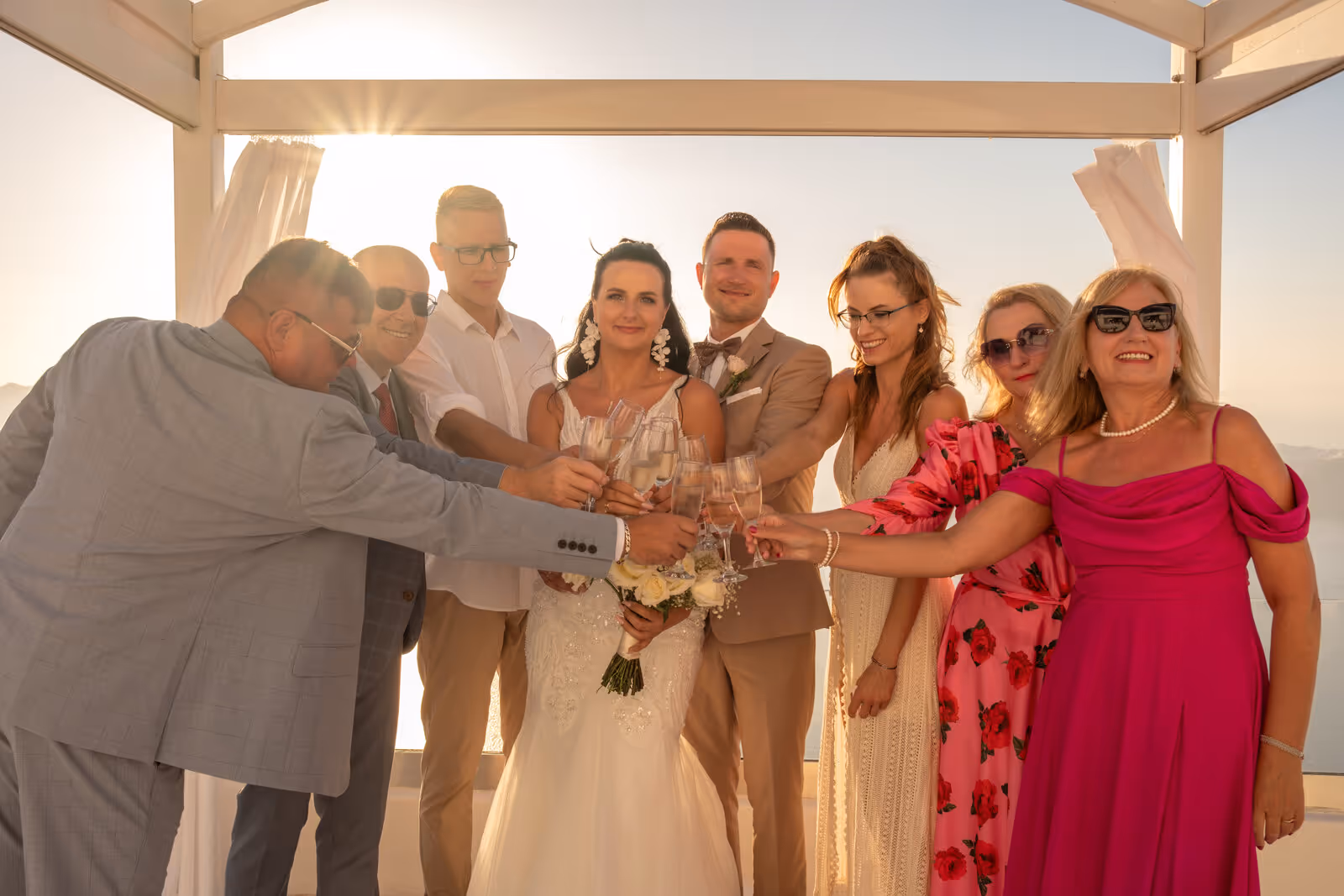Ślub w Grecji - Santorini. Taras nr. 9. Zdjęcie nr. 14