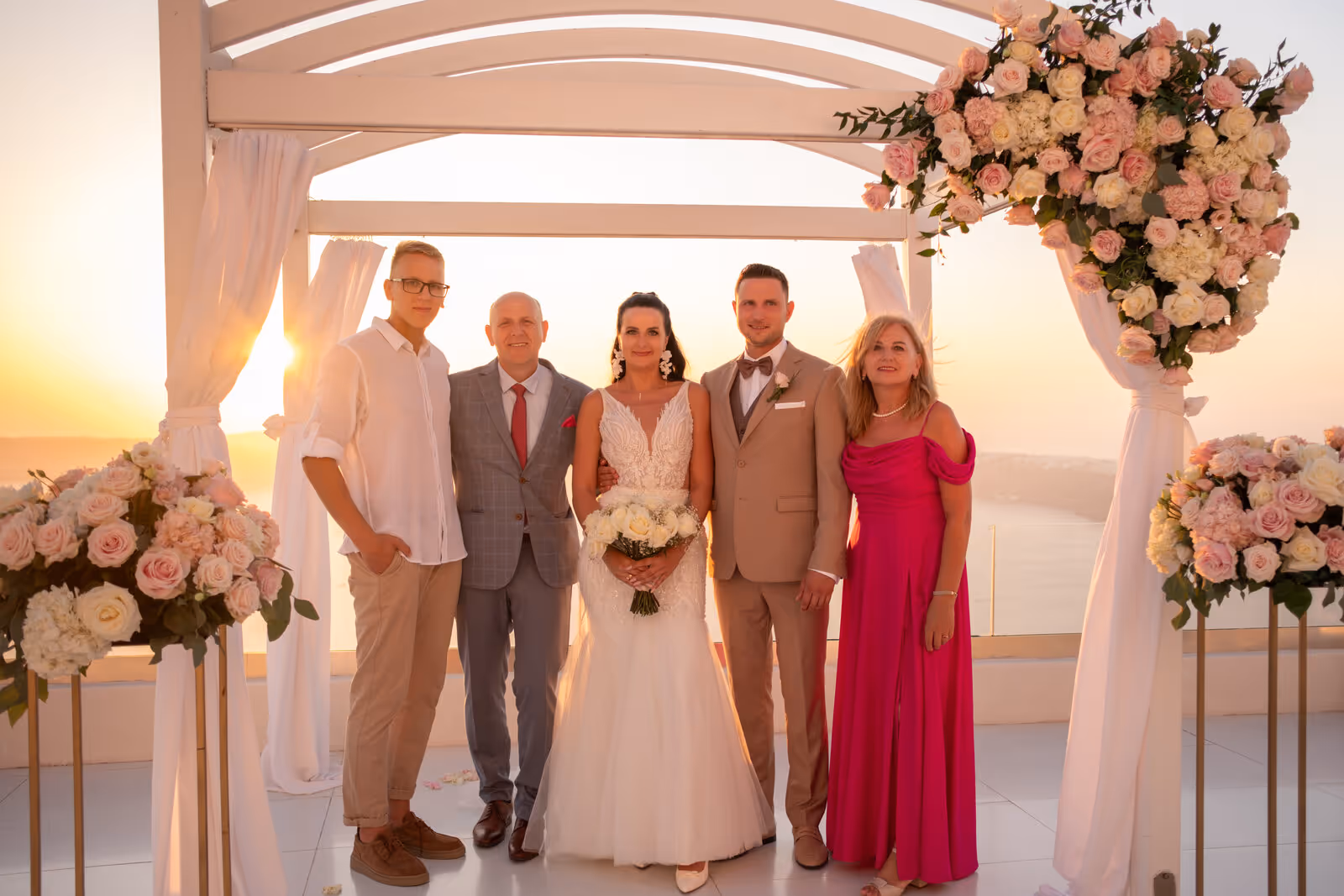 Ślub w Grecji - Santorini. Taras nr. 9. Zdjęcie nr. 26