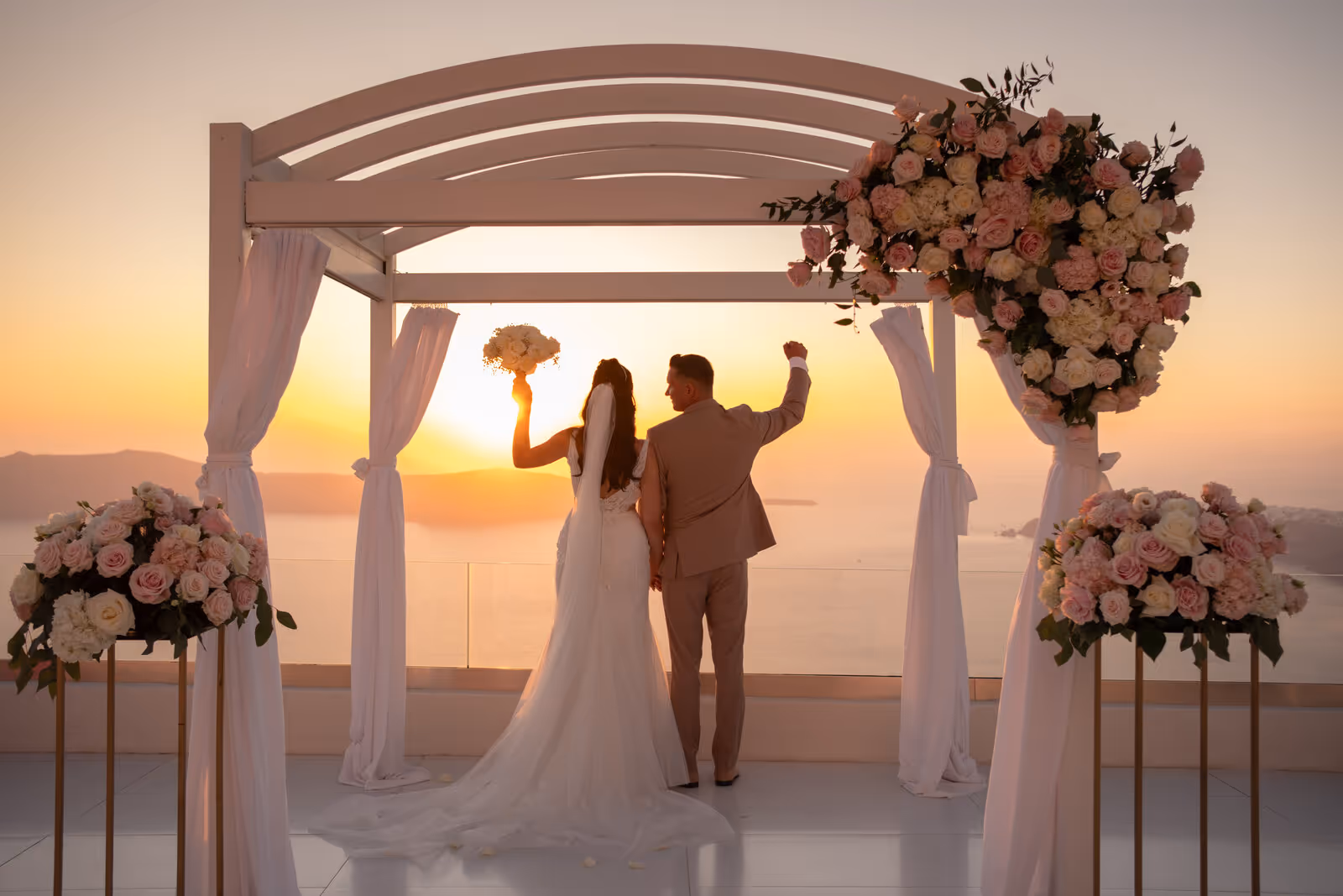 Ślub w Grecji - Santorini. Taras nr. 9. Zdjęcie nr. 28