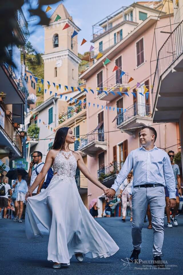 Ślub we Włoszech - Liguria. Zdjęcie nr. 52