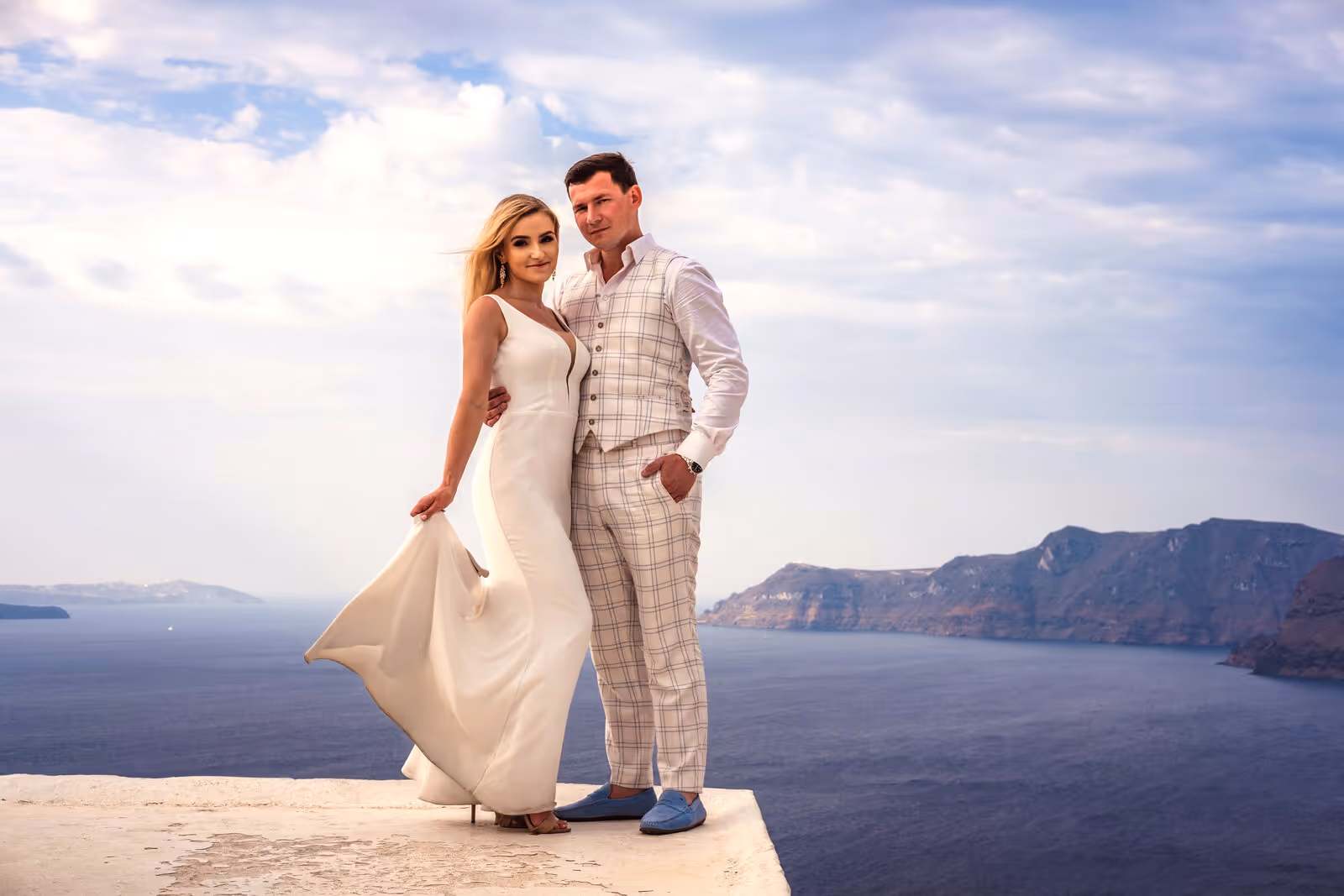 Ślub w Grecji. Santorini. Taras nr. 8. Zdjęcie nr. 58