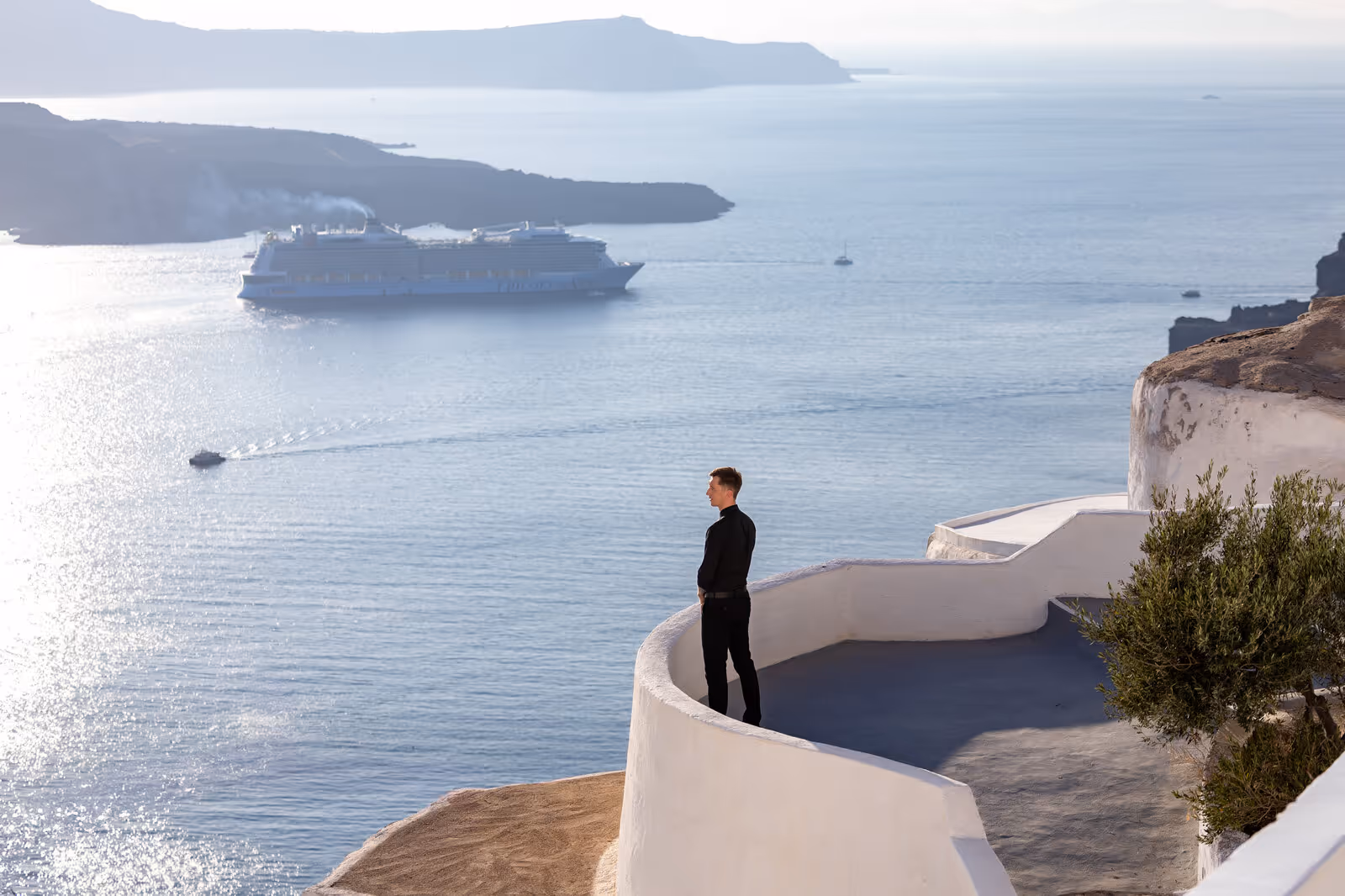 Ślub w Grecji. Santorini. Taras nr. 2. Zdjęcie nr. 3