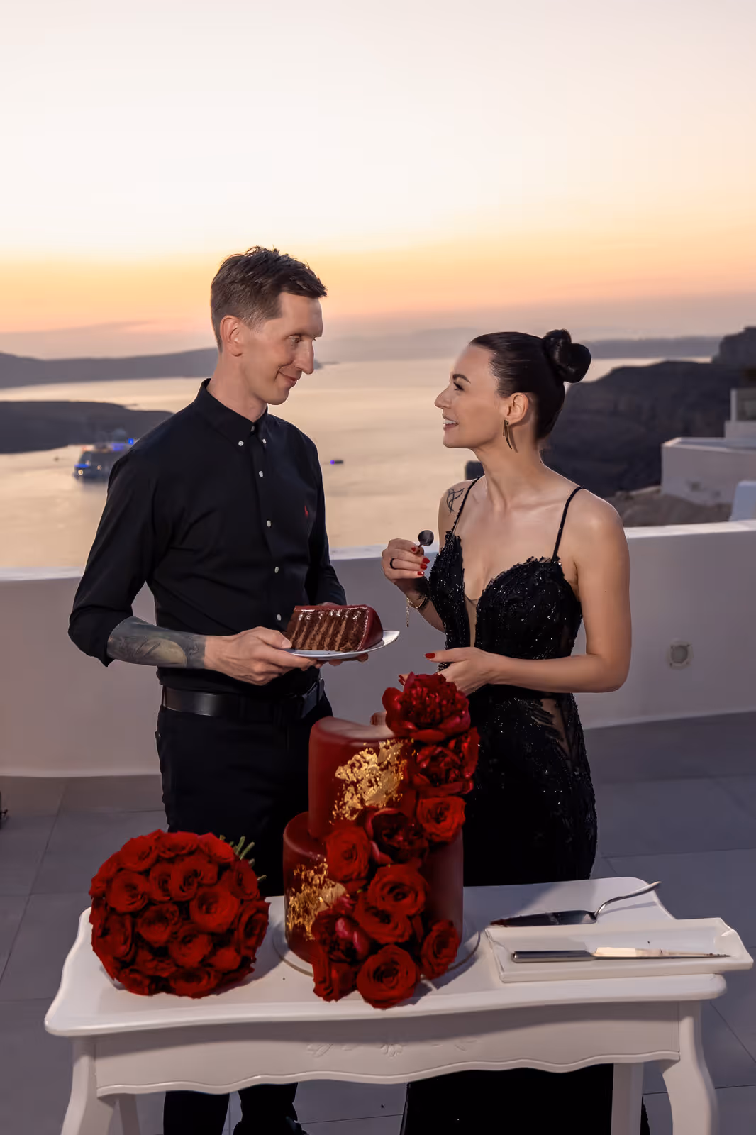 Ślub w Grecji. Santorini. Taras nr. 2. Zdjęcie nr. 67
