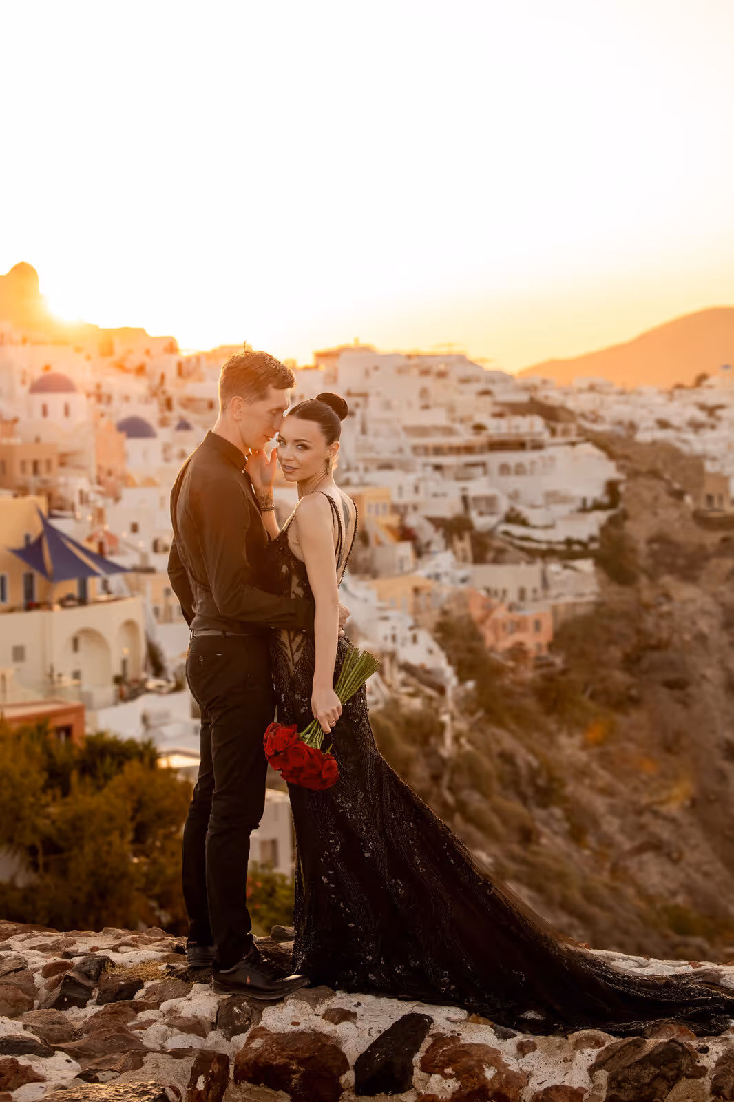 Ślub w Grecji. Santorini. Taras nr. 2. Zdjęcie nr. 88