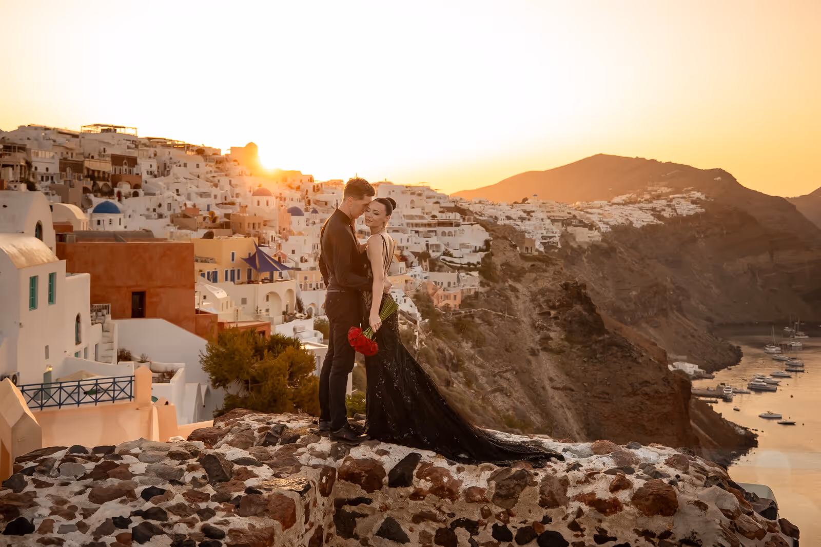 Ślub w Grecji. Santorini. Taras nr. 2. Zdjęcie nr. 89