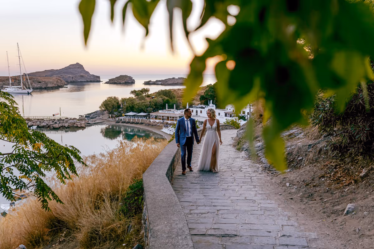 Ślub w Grecji - Rodos Zdjęcie nr. 76