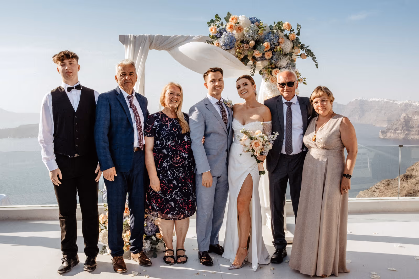 Ślub w Grecji. Santorini. Taras nr. 8. Zdjęcie nr. 27