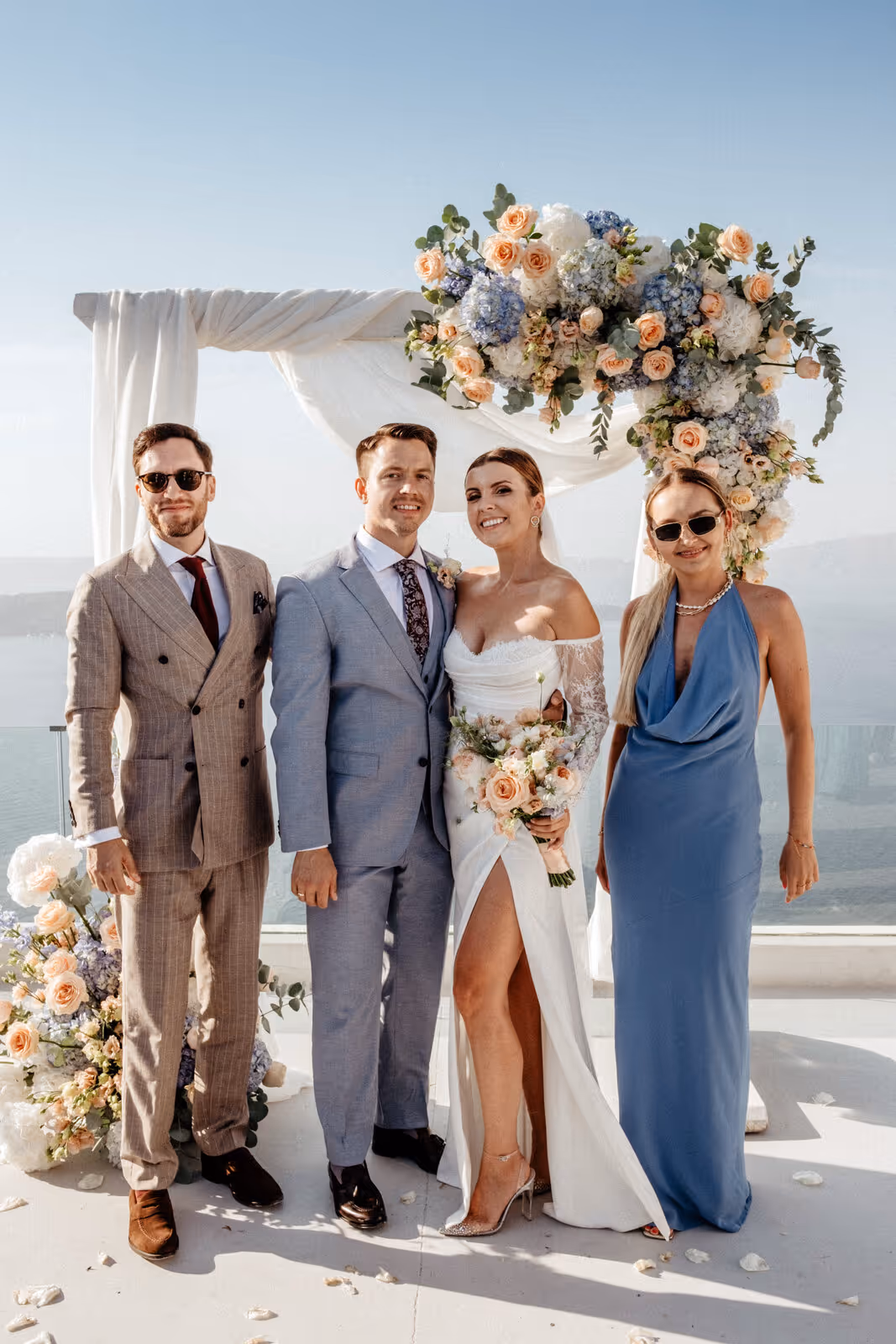 Ślub w Grecji. Santorini. Taras nr. 8. Zdjęcie nr. 29