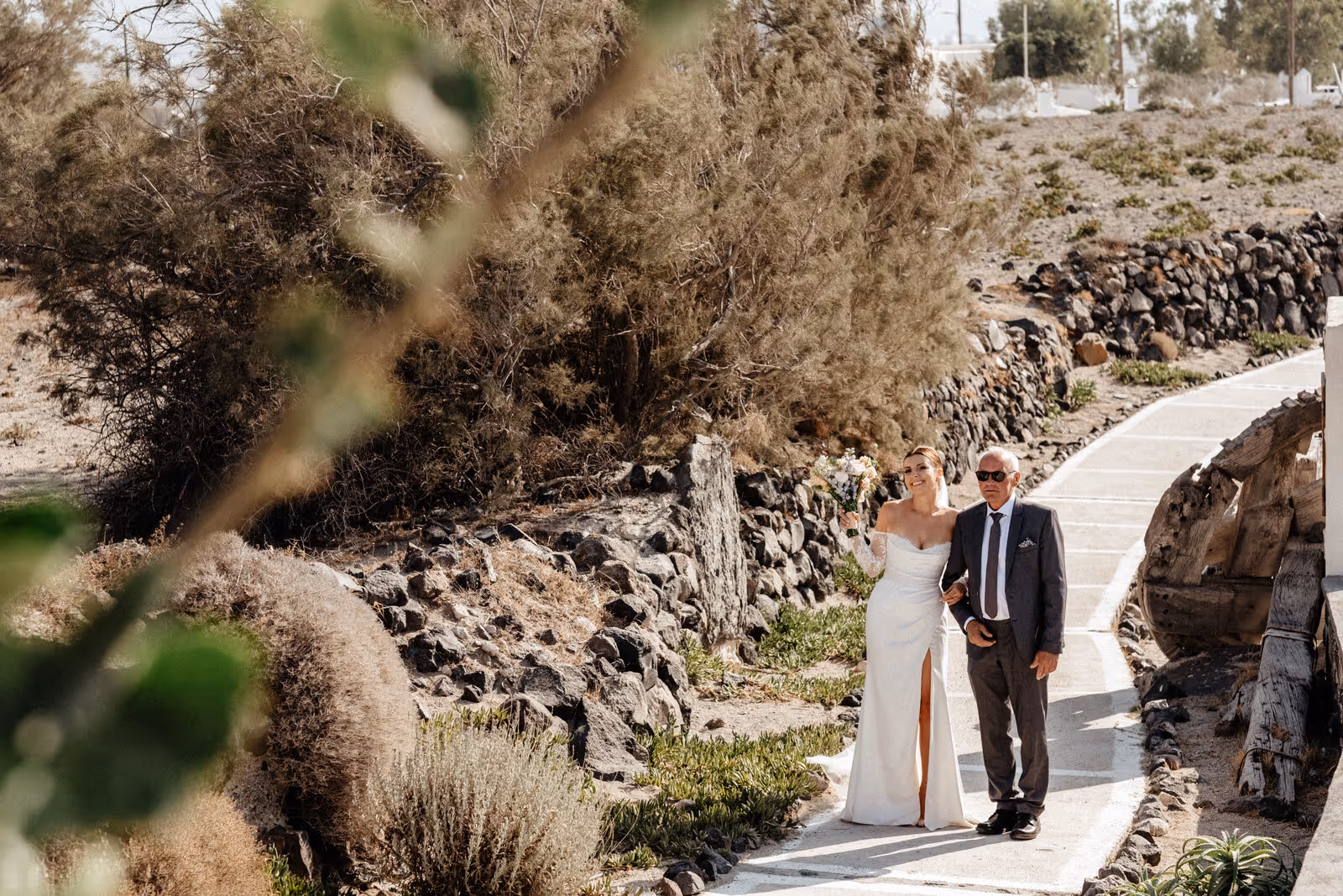 Ślub w Grecji. Santorini. Taras nr. 8. Zdjęcie nr. 4