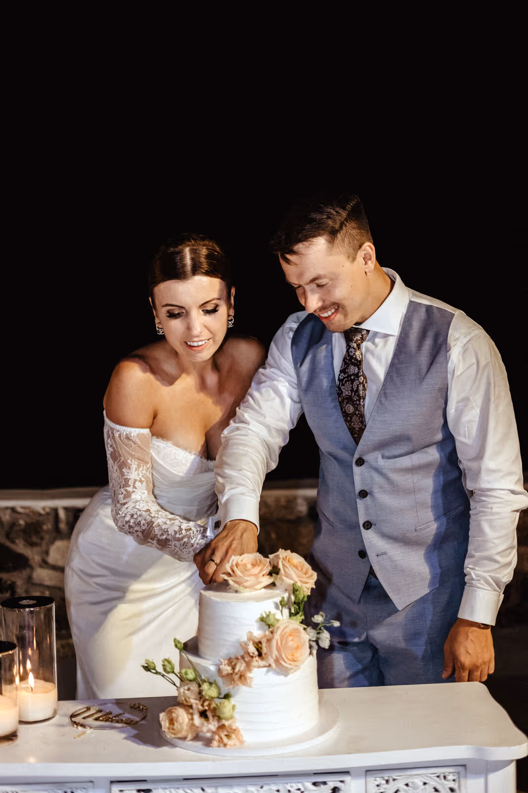 Ślub w Grecji. Santorini. Taras nr. 8. Zdjęcie nr. 57