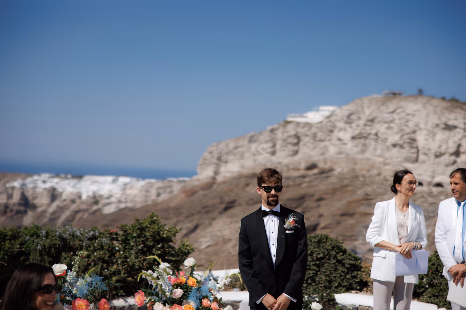 Ślub w Grecji. Santorini. Taras nr. 5. Zdjęcie nr. 23