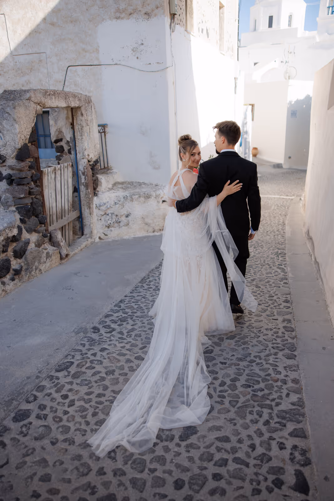 Ślub w Grecji. Santorini. Taras nr. 5. Zdjęcie nr. 46