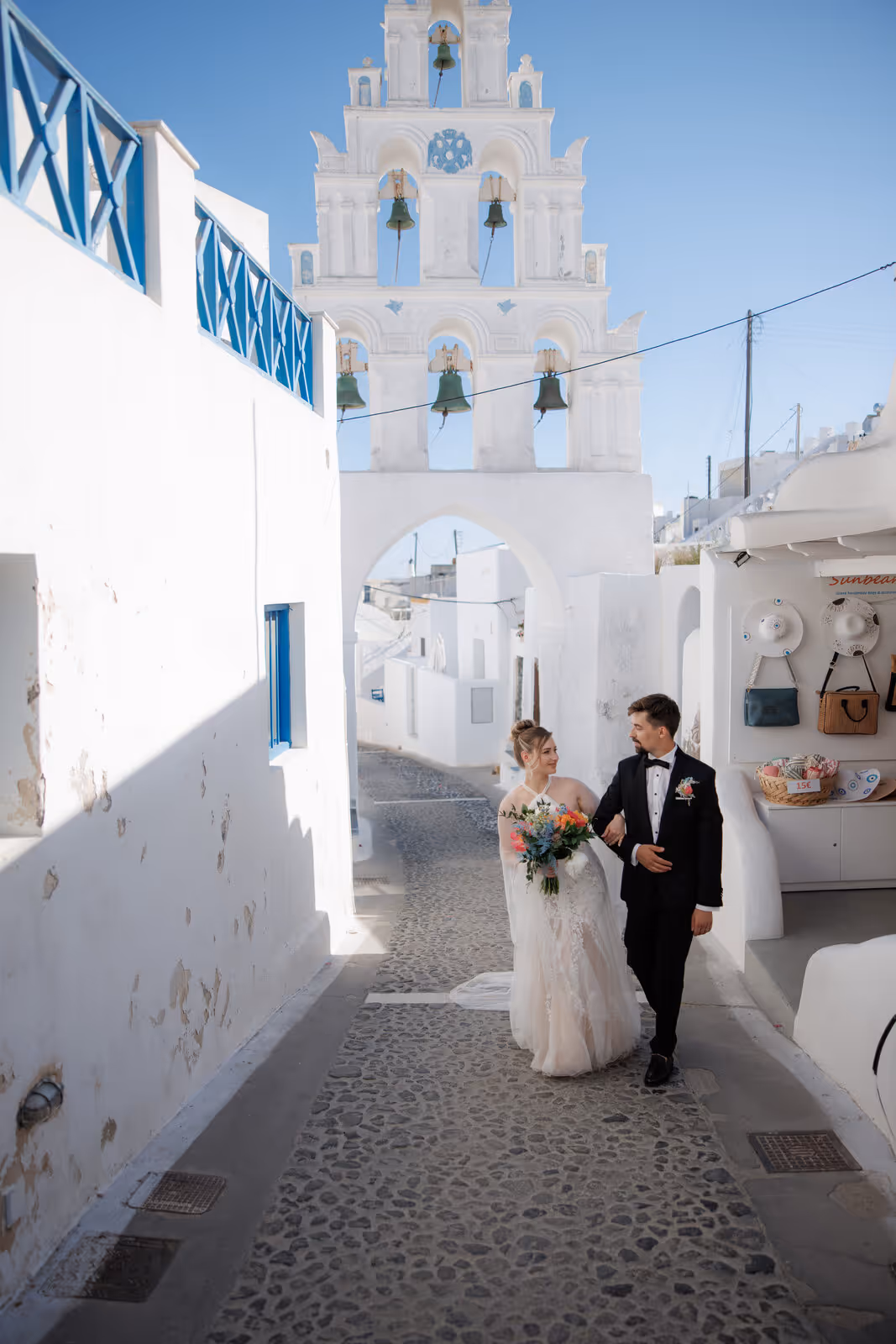 Ślub w Grecji. Santorini. Taras nr. 5. Zdjęcie nr. 47