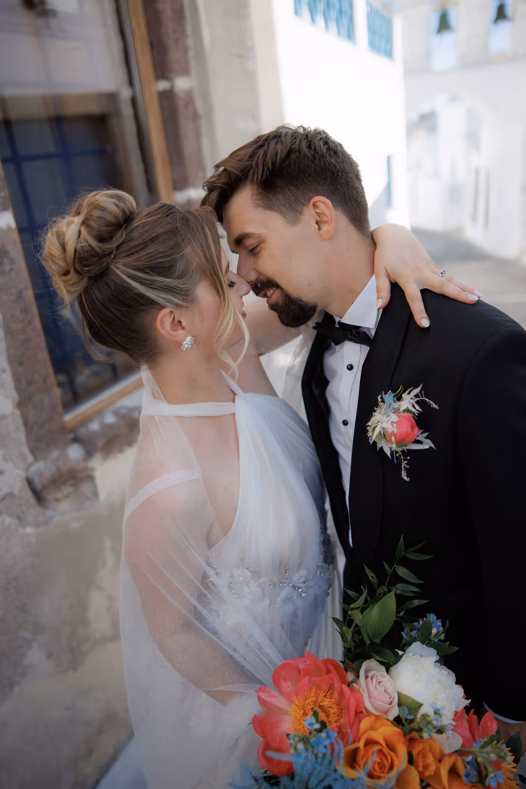 Ślub w Grecji. Santorini. Taras nr. 5. Zdjęcie nr. 50
