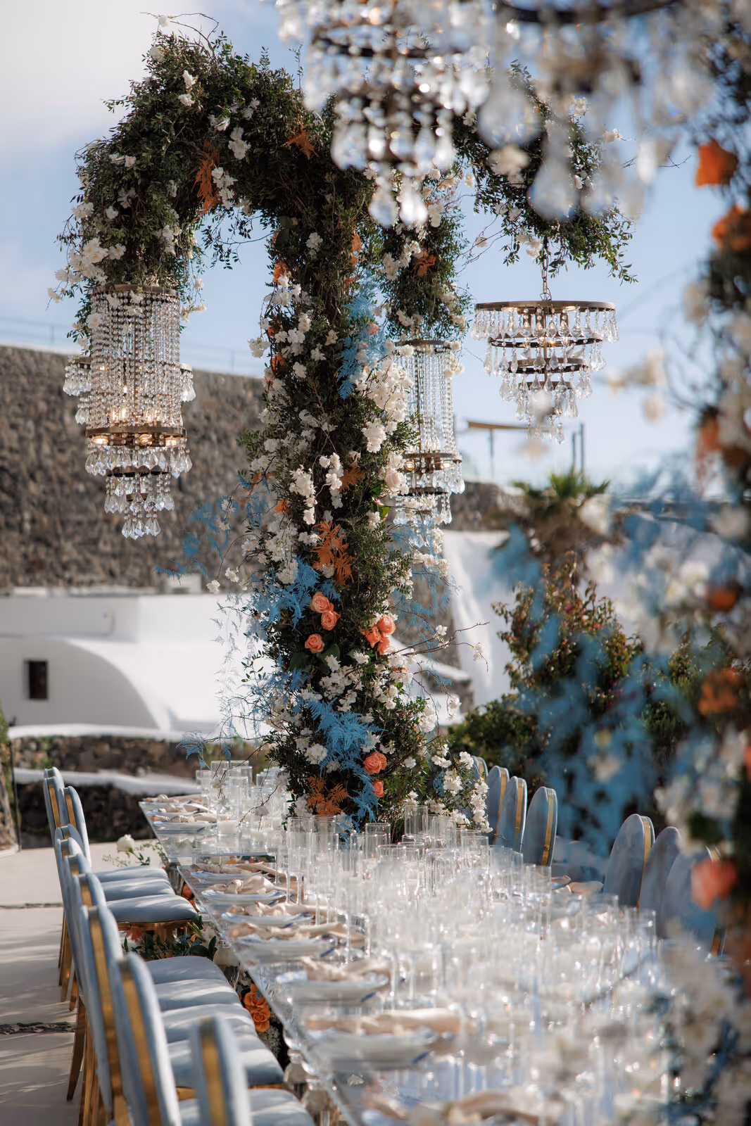 Ślub w Grecji. Santorini. Taras nr. 5. Zdjęcie nr. 55