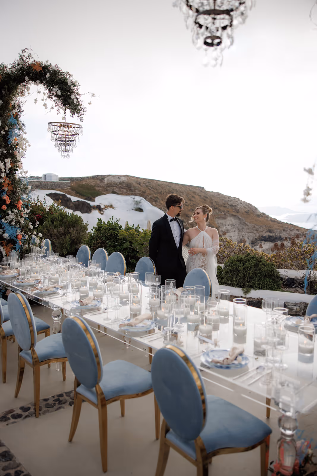 Ślub w Grecji. Santorini. Taras nr. 5. Zdjęcie nr. 62