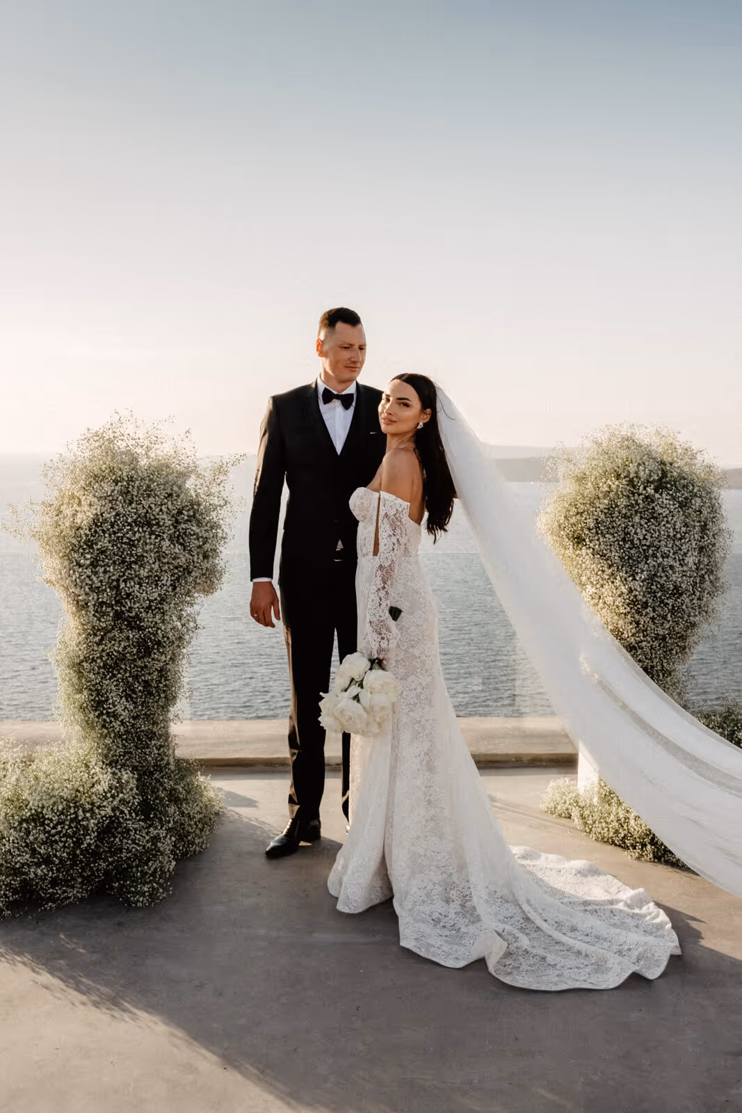 Ślub w Grecji. Santorini. Taras nr. 12. Zdjęcie nr. 32