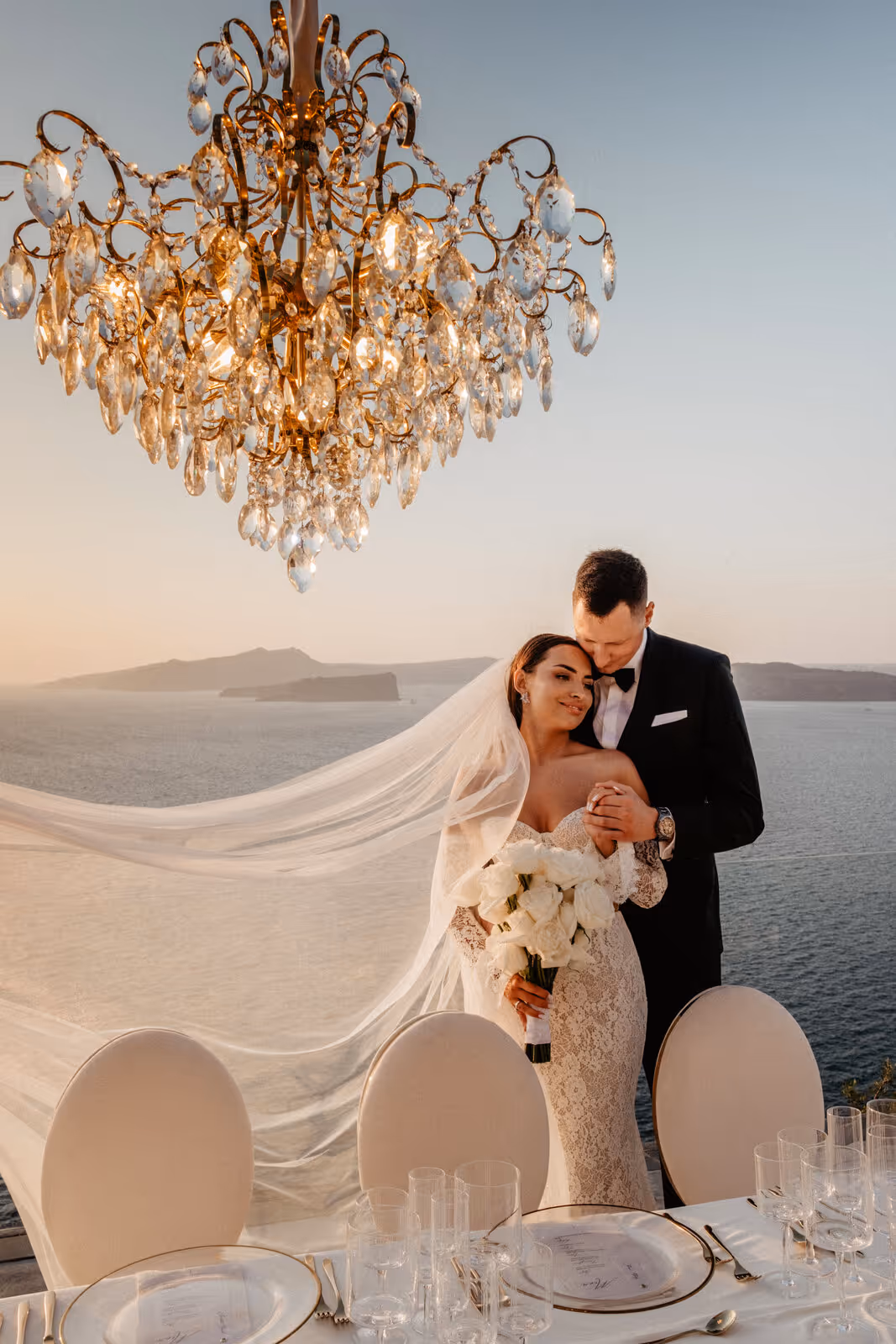 Ślub w Grecji. Santorini. Taras nr. 12. Zdjęcie nr. 36
