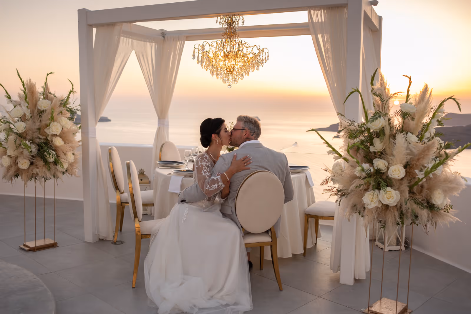 Ślub w Grecji. Santorini. Taras nr. 2. Zdjęcie nr. 14