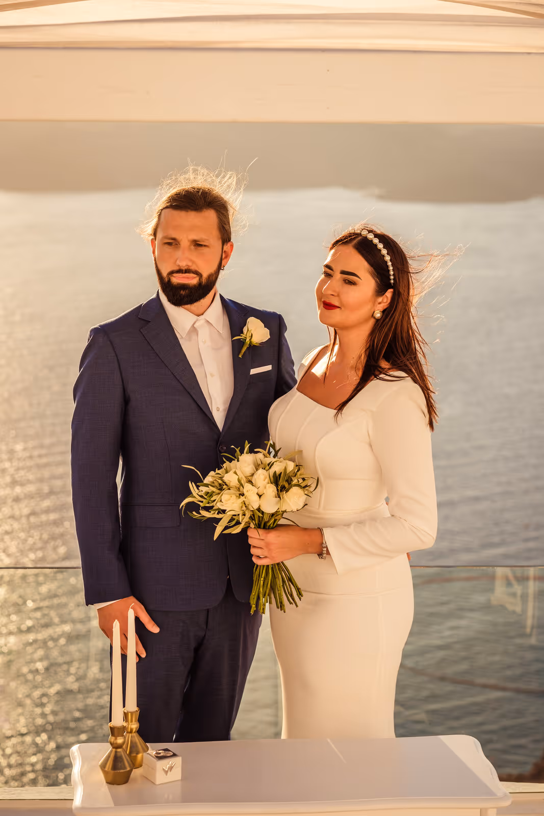 Ślub w Grecji - Santorini. Taras nr. 2 Galeria zdjęć Klaudia & Krystian