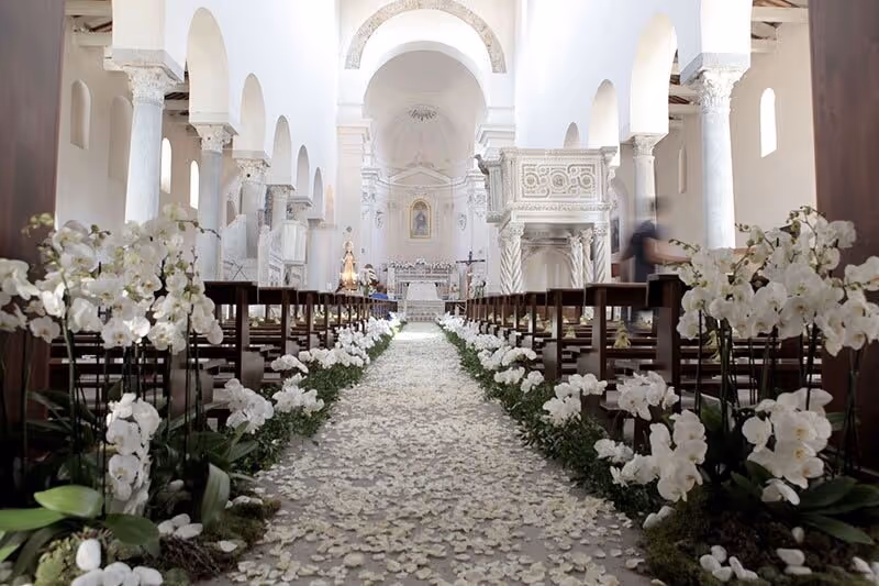 Ślub na Wybrzeżu Amalfi. Kościół nr. 2. Zdjęcie 7