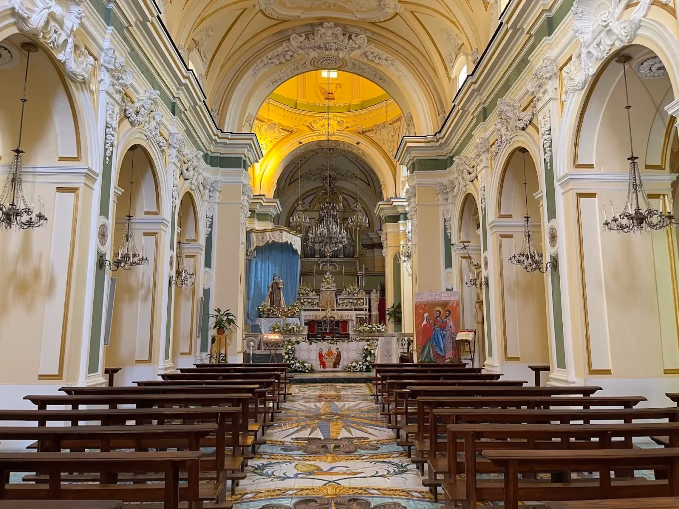 Ślub na Wybrzeżu Amalfi. Kościół nr. 3. Zdjęcie 3