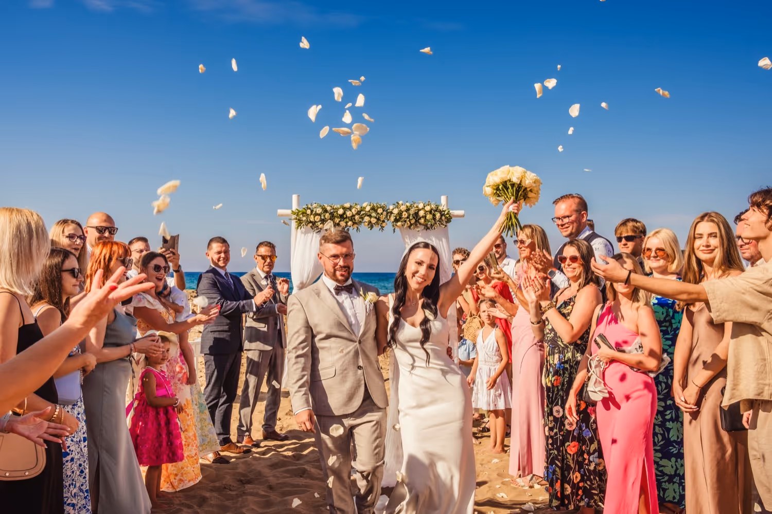 Ślub na Krecie. Piaszczysta plaża (Kreta wschodnia). Zdjęcie 7
