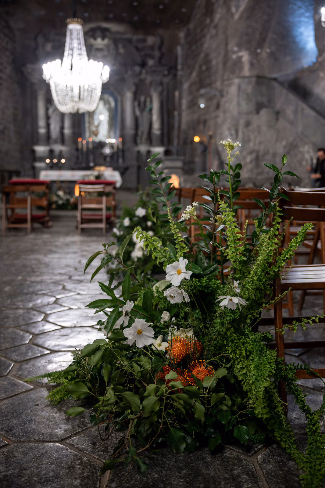Ślub w Polsce. Kopalnia Soli w Wieliczce. Zdjęcie nr. 112