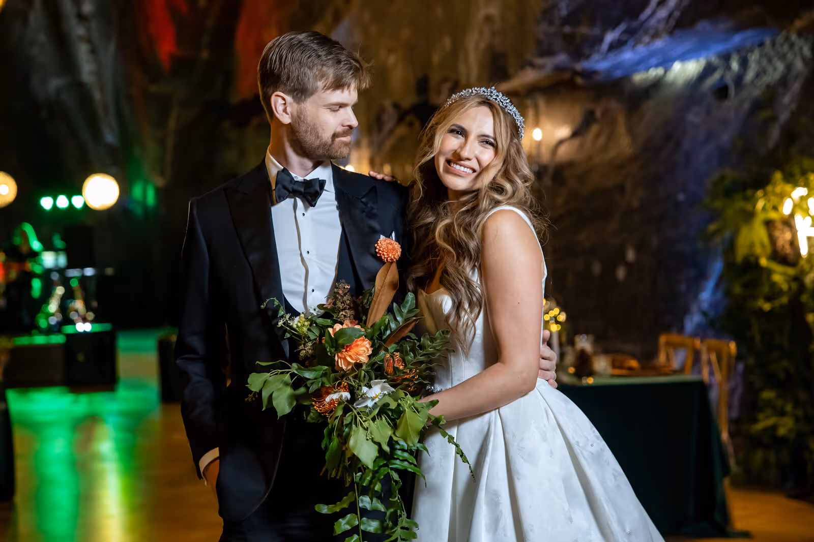 Ślub w Polsce. Kopalnia Soli w Wieliczce. Zdjęcie nr. 168