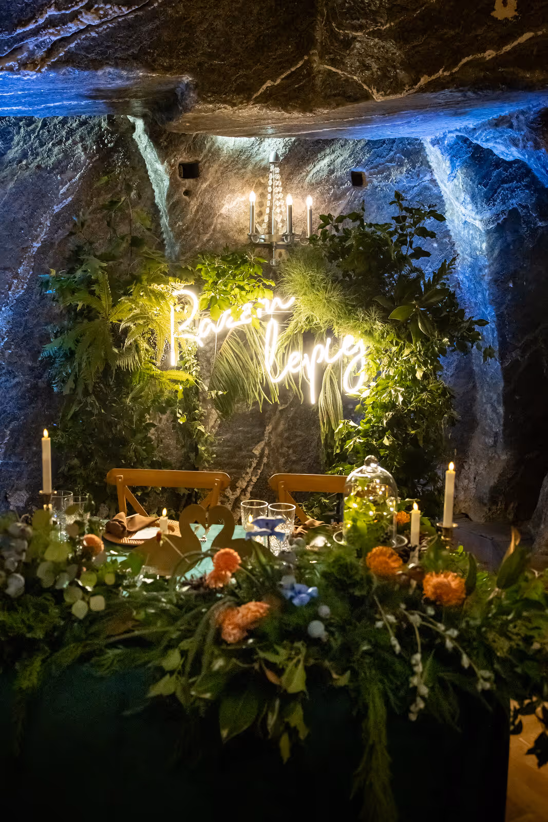 Ślub w Polsce. Kopalnia Soli w Wieliczce. Zdjęcie nr. 172