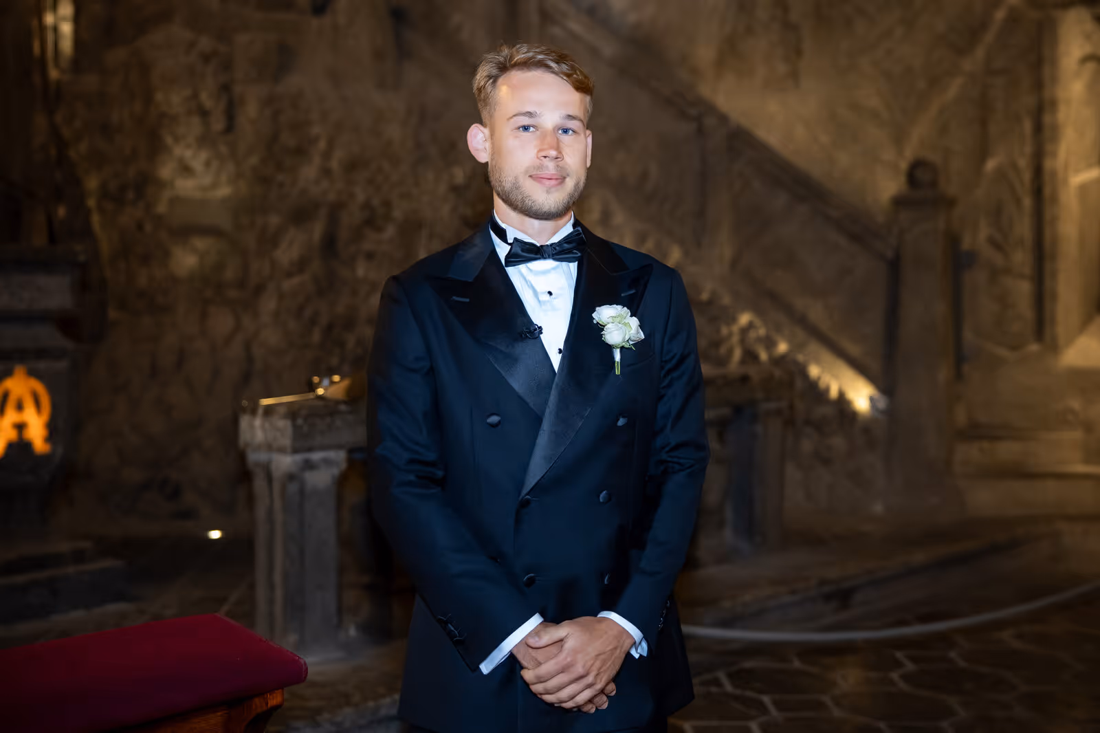 Ślub w Polsce. Kopalia Soli w Wieliczce. Zdjęcie nr. 82