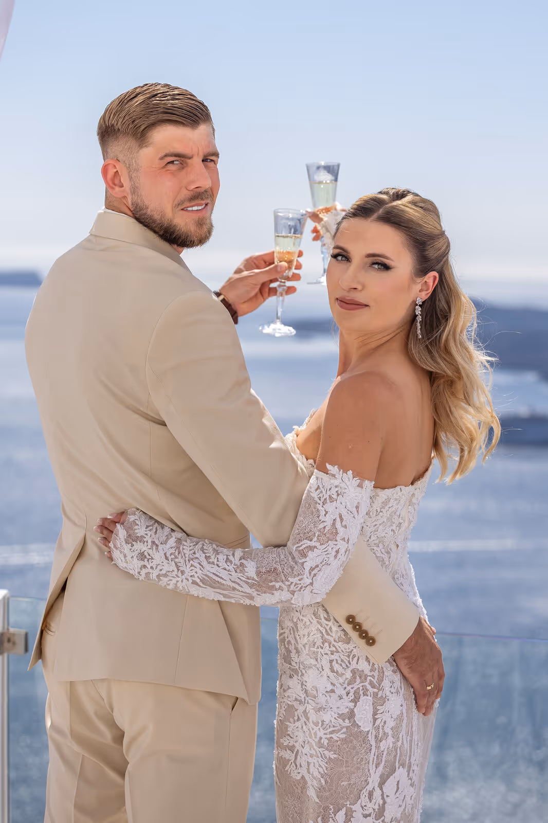 Ślub w Grecji. Santorini. Taras nr. 2. Zdjęcie nr. 13