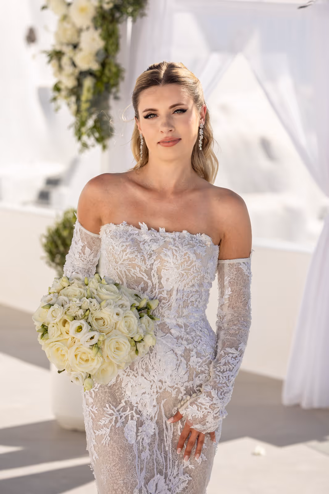 Ślub w Grecji. Santorini. Taras nr. 2. Zdjęcie nr. 17