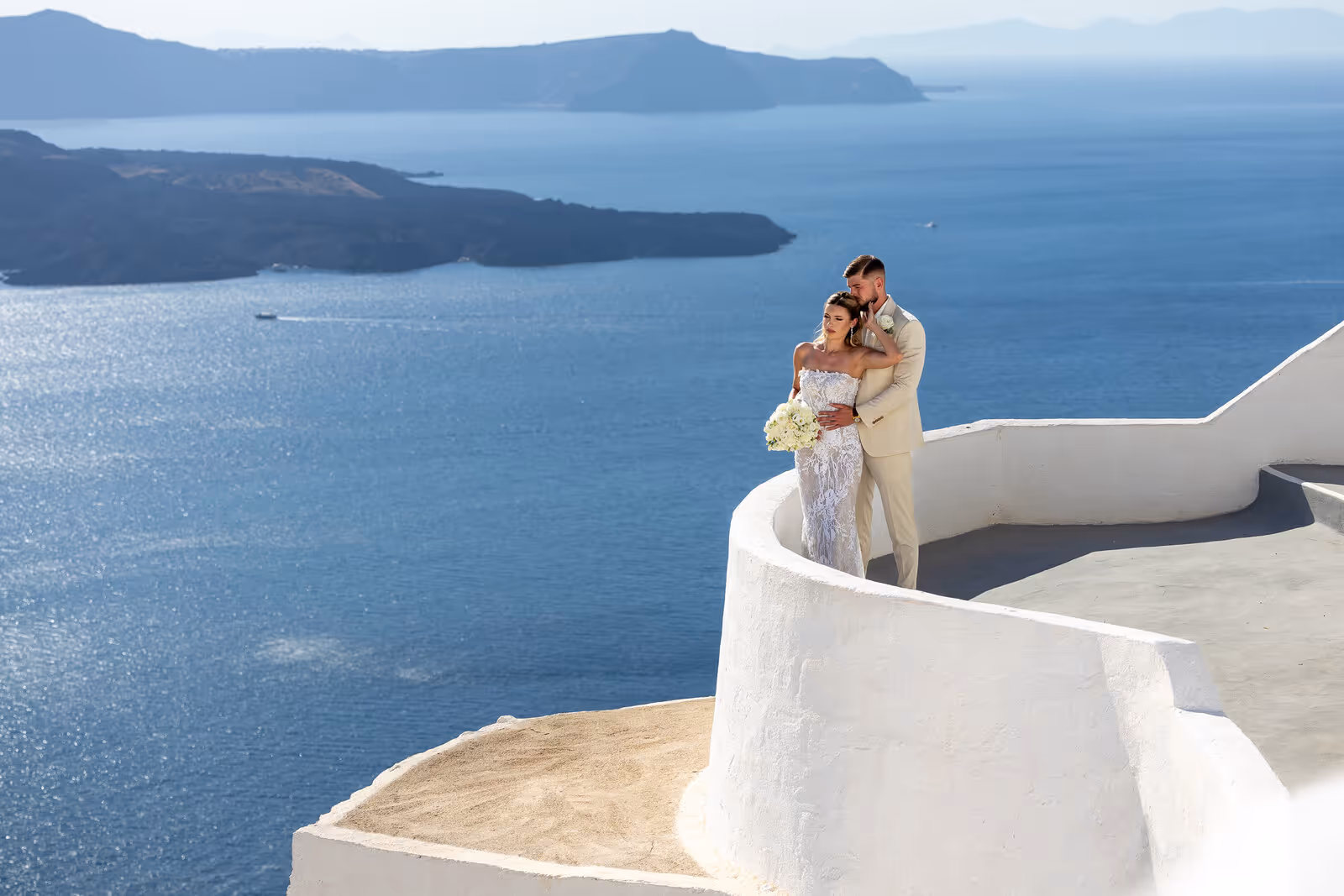 Ślub w Grecji. Santorini. Taras nr. 2. Zdjęcie nr. 29